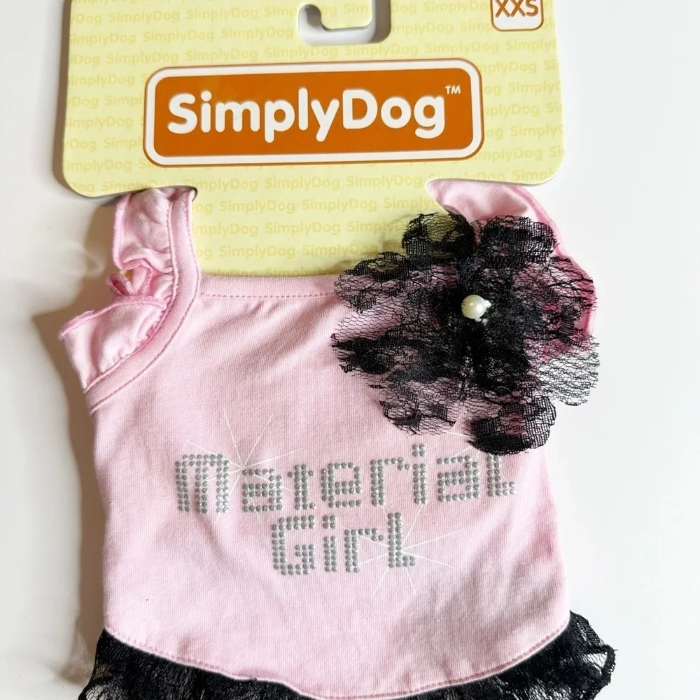 Pink Madonna/Material Girl Dog/Puppy Dress/Costume - NWT - size XXS